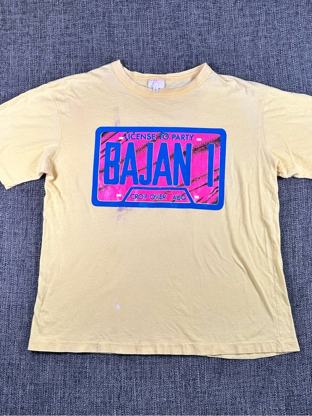 Bajan 1 ‘Crop Over’ vintage single stitch music festival, T-shirt!